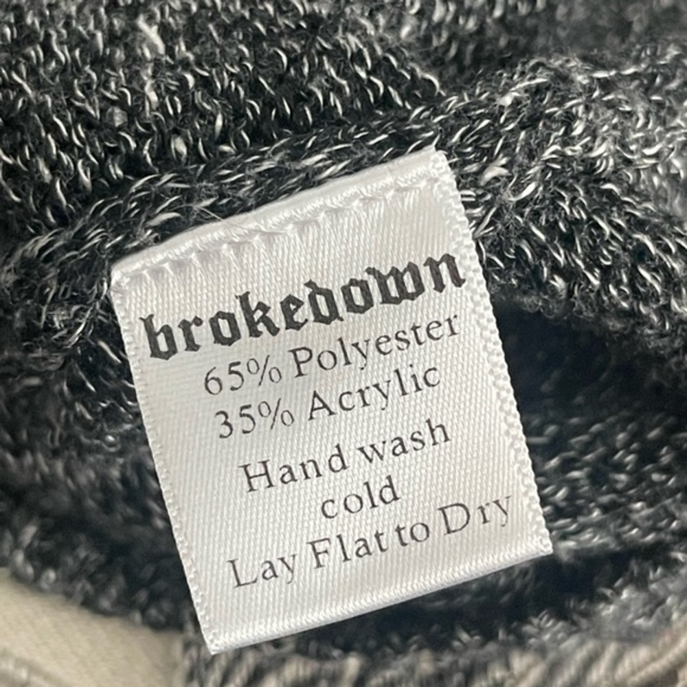 EUC - Brokedown “Happiness is Free” Sweater - Picture 7 of 7
